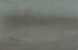 Nocturne, Blue And Silver: Battersea Reach by James Abbott McNeill Whistler