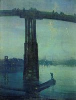 Nocturne in Blue And Green by James Abbott McNeill Whistler