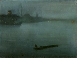 Nocturne in Blue And Silver by James Abbott McNeill Whistler