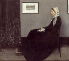 Portrait of The Artist's Mother by James Abbott McNeill Whistler
