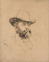 Robert Barr by James Abbott McNeill Whistler