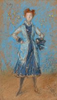The Blue Girl by James Abbott McNeill Whistler