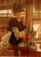 Afternoon Coffee by James Jacques Joseph Tissot