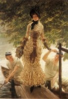 On The Thames by James Jacques Joseph Tissot