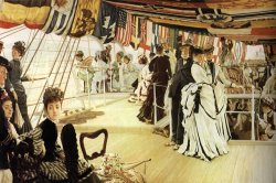 The Ball on Shipboard by James Jacques Joseph Tissot