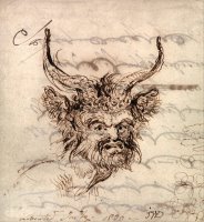 A Satyr's Head by James Ward