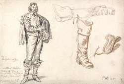 Studies After Anthony Van Dyck's Portrait of Arthur Goodwin by James Ward