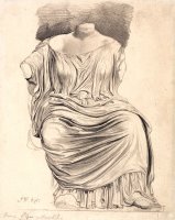 Study of Sculpture From The Elgin Marbles by James Ward