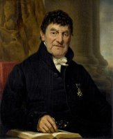 Portrait of Dr. Cornelis Hendrik a Roy, Physician And Biographer by Jan Adam Kruseman