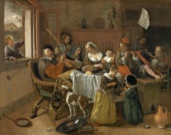 The Merry Family by Jan Steen
