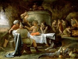 Theseus And Achelous by Jan Steen