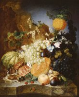 Still Life with Fruit by Jan van Os
