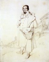 Charles Francois Mallet by Jean Auguste Dominique Ingres