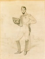 General Louisetienne Dulong De Rosnay by Jean Auguste Dominique Ingres