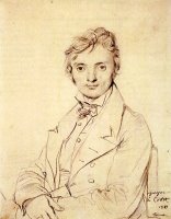 Jean Pierre Cortot by Jean Auguste Dominique Ingres