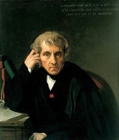 Luigi Cherubini by Jean Auguste Dominique Ingres