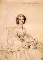 Madame Franz Adolf Von Stuerler, Born Matilda Jarman by Jean Auguste Dominique Ingres