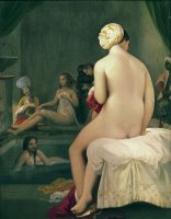 The Little Bather in the Harem by Jean Auguste Dominique Ingres