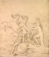 Venus Hurt by Diomedes by Jean Auguste Dominique Ingres