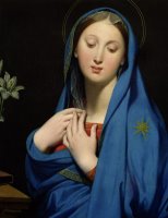 Virgin Of The Adoption by Jean Auguste Dominique Ingres