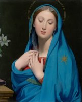 Virgin of The Adoption by Jean Auguste Dominique Ingres