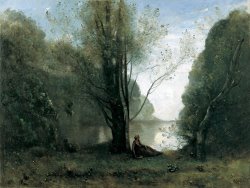 The Solitude. Recollection of Vigen, Limousin by Jean Baptiste Camille Corot