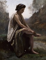 The Wounded Eurydice by Jean Baptiste Camille Corot