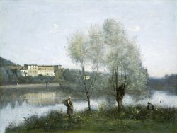 Ville D'avray by Jean Baptiste Camille Corot