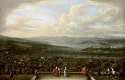 View of Istanbul From The Dutch Embassy at Pera by Jean Baptiste Vanmour