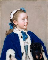 Maria Frederike Van Reede Athlone at Seven by Jean-Etienne Liotard