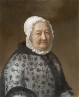 Portret Van Marie Congnard Batailhy, Grootmoeder Van De Vrouw Van De Kunstenaar, Bekend Als 'la Dame Aux Dentelles' by Jean-Etienne Liotard