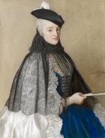 Portret Van Mme Boere by Jean-Etienne Liotard