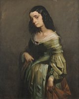 Mademoiselle Henriette Ferre by Jean-Francois Millet