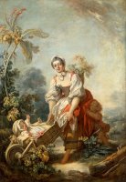 The Joys of Motherhood by Jean Honore Fragonard