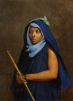 Moroccan Girl by Jean Leon Gerome