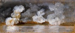 Smoke From Cannon Shots by Johan Christian Dahl