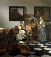 The Concert by Johannes Vermeer