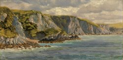 On The Welsh Coast by John Brett