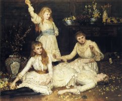 May, Agatha, Veronica, And Audrey The Daughters of Colonel Makins, Mp by John Collier