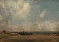 A View From Hampstead Heath by John Constable