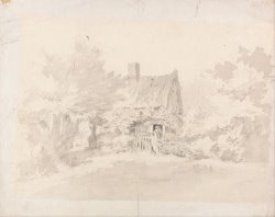 Cottage Among Trees by John Constable