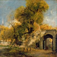 Harnham Gate - Salisbury by John Constable