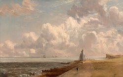 Harwich The Low Lighthouse And Beacon Hill by John Constable