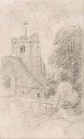 Leatherhead Church, Near Epsom, From The Northeast by John Constable