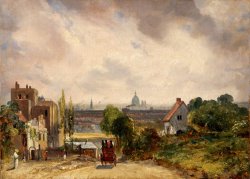 Sir Richard Steele's Cottage, Hampstead by John Constable