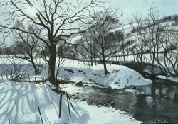 Winter River by John Cooke
