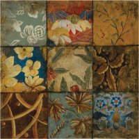 Floral Mosaic Iv by John Douglas