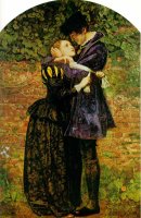 A Huguenot, on St. Bartholomew's Day Refusing to Shield Himself From Danger by Wearing The Roman Catholic Badge by John Everett Millais