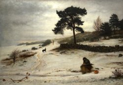 Blow, Blow Thou Winter Wind by John Everett Millais