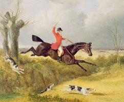 Clearing a Ditch by John Frederick Herring Snr